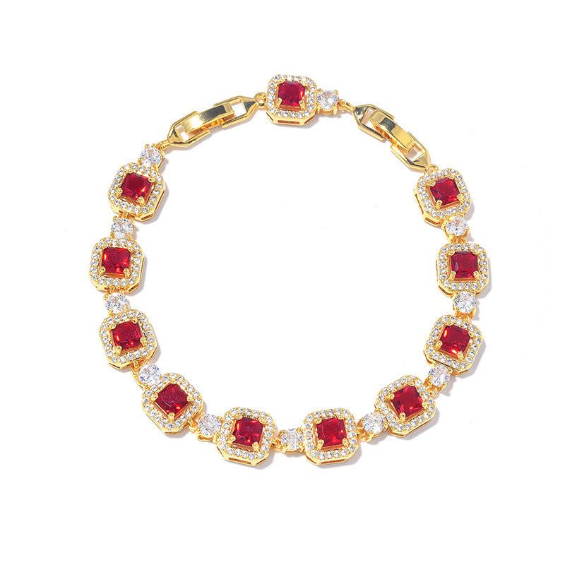 Adjustable Zircon Bracelet
