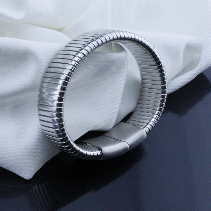 Hipster Unisex Titanium Steel Bracelet
