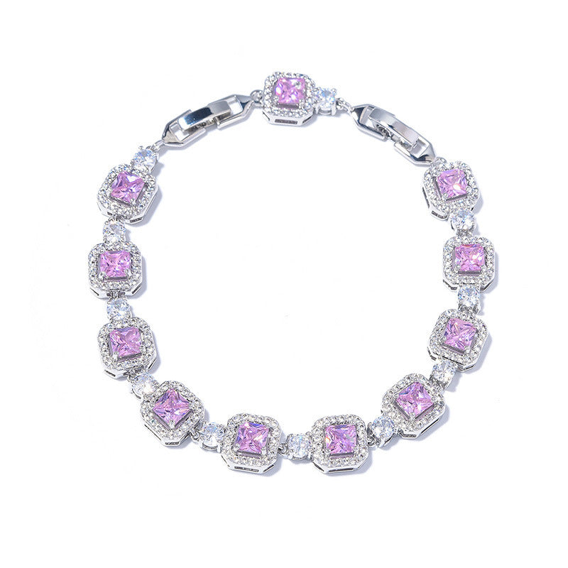Adjustable Zircon Bracelet