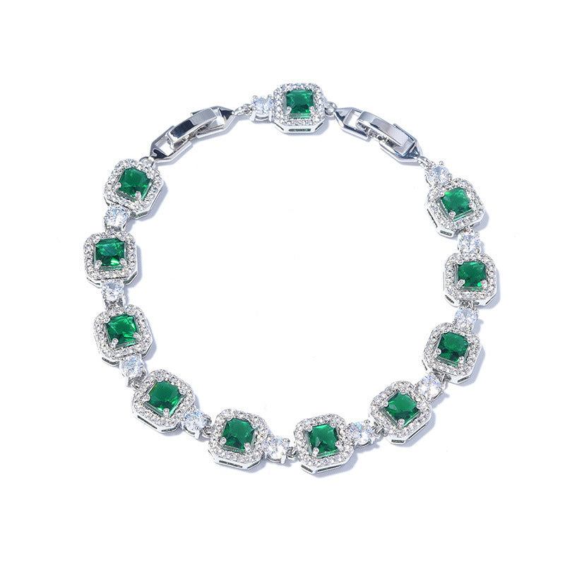 Adjustable Zircon Bracelet