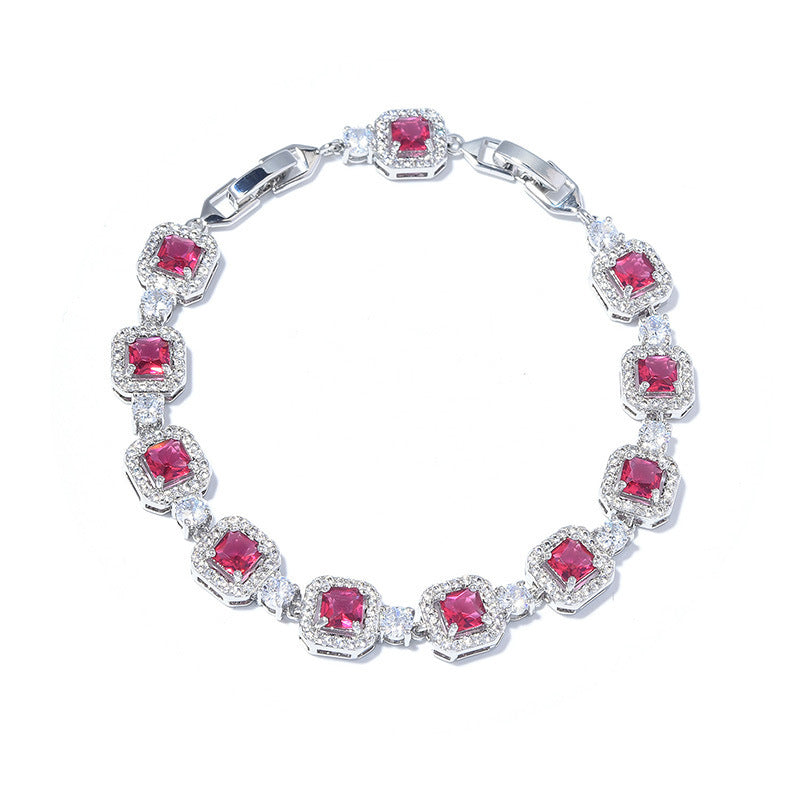 Adjustable Zircon Bracelet