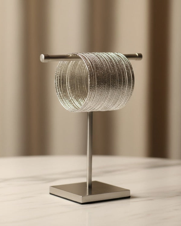 Silver Sheen Bangles