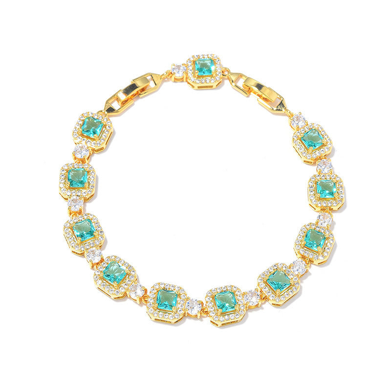 Adjustable Zircon Bracelet