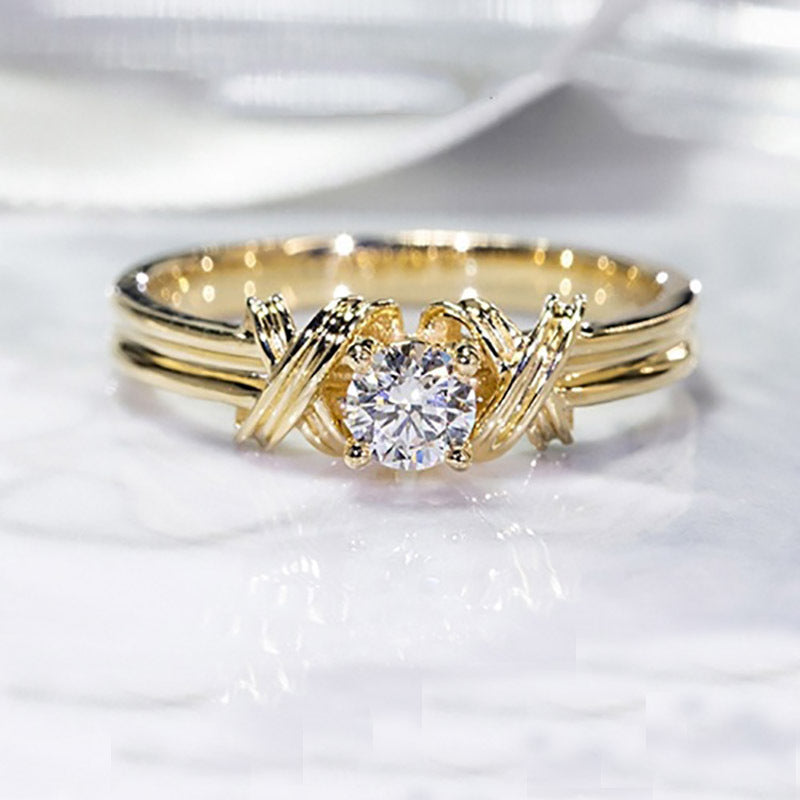 Interwoven Pattern Spot Drill Ring