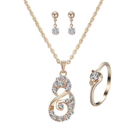Rhinestone Eternity Drop Set