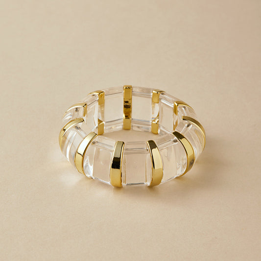 Acrylic Geometric Bracelet