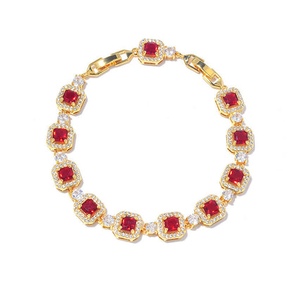 Adjustable Zircon Bracelet