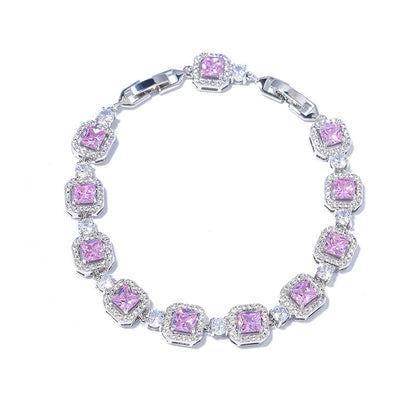 Adjustable Zircon Bracelet