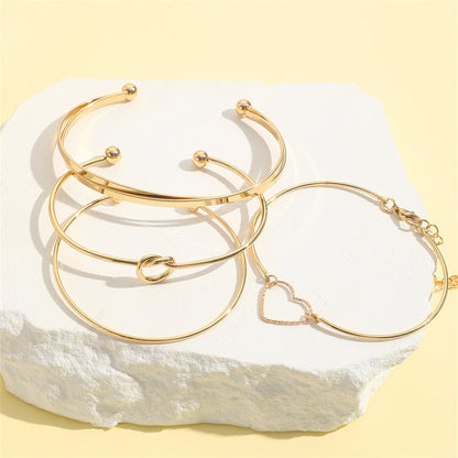 Multi-layer Geometric Charm Bracelets