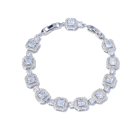 Adjustable Zircon Bracelet