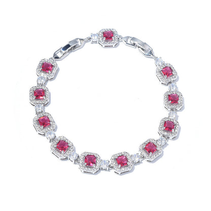 Adjustable Zircon Bracelet
