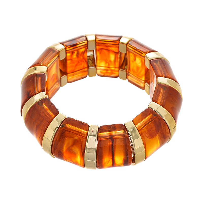Acrylic Geometric Bracelet