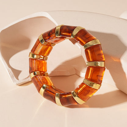 Acrylic Geometric Bracelet