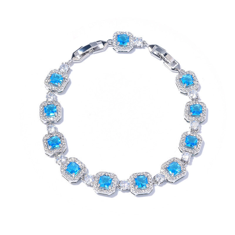 Adjustable Zircon Bracelet