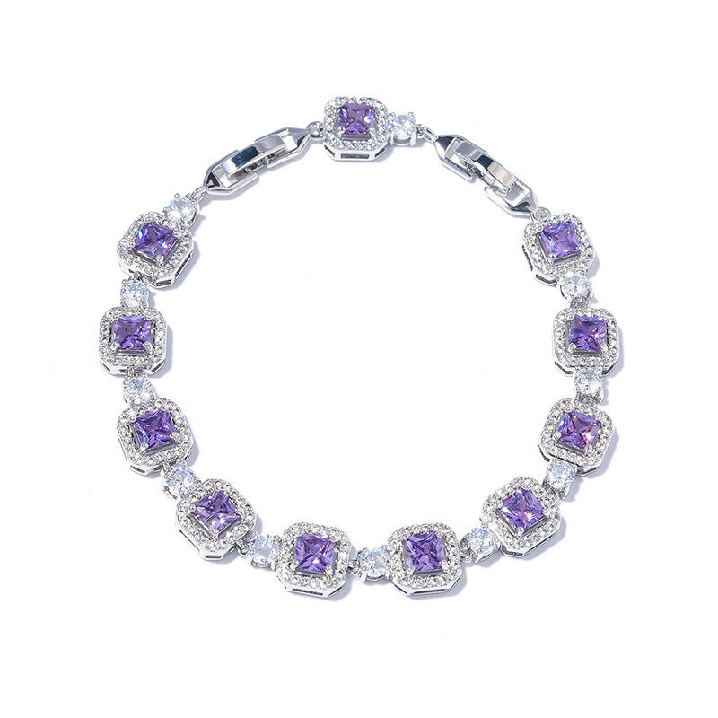Adjustable Zircon Bracelet
