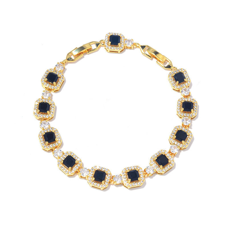Adjustable Zircon Bracelet