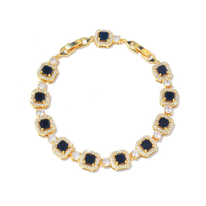 Adjustable Zircon Bracelet